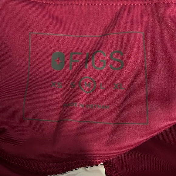 Figs Underscrub leggings Raspberry Sorbet M - Picture 9 of 10